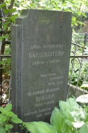 Боксер Нехемий Шаевич, Москва, Востряковское кладбище